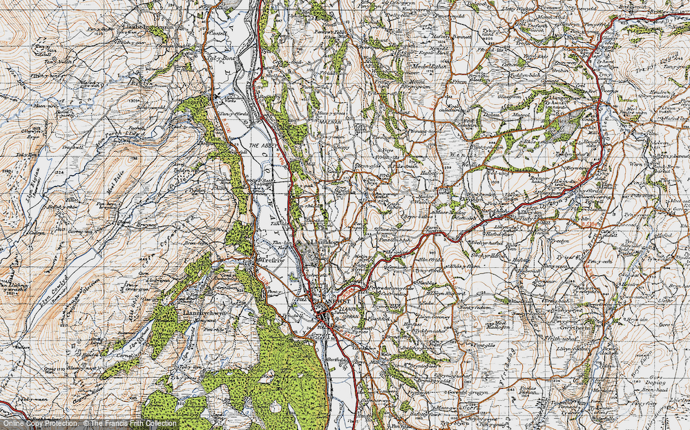 Old Map of Brynmorfudd, 1947 in 1947