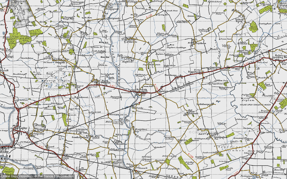 Old Map of Bubwith, 1947 in 1947