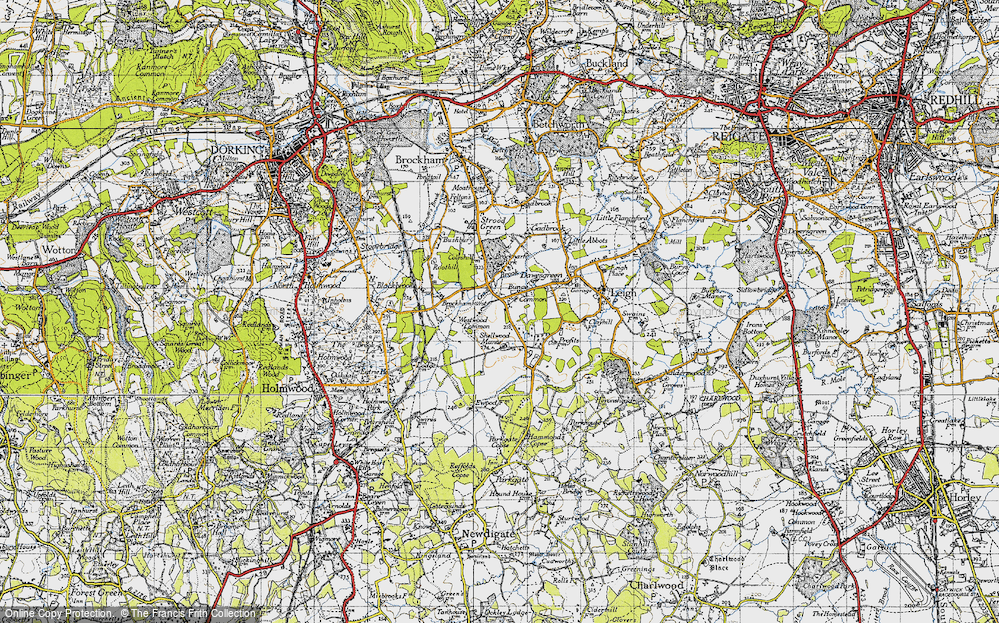 Old Map of Bunce Common, 1940 in 1940