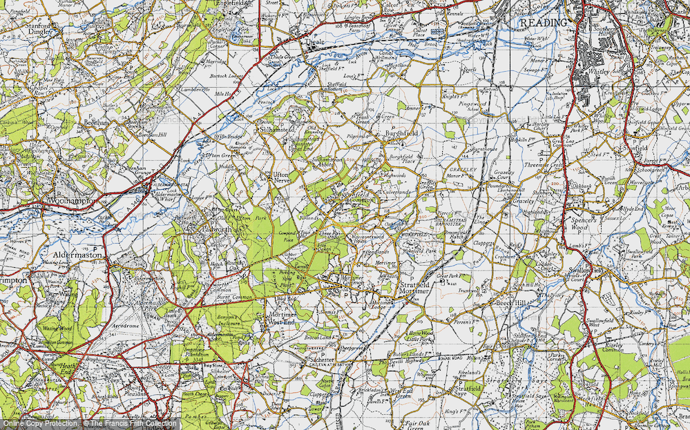 Burghfield Common, 1945