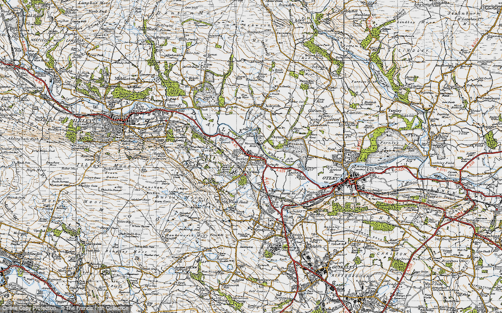 Burley in Wharfedale, 1947