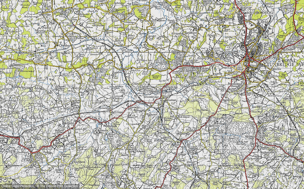 Old Map of Burrswood, 1946 in 1946
