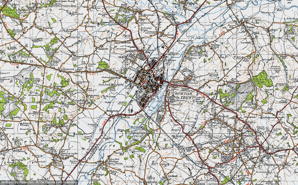 Map Of Burton On Trent Burton Upon Trent England BLVB Map Of Burton On Trent Burton Upon Trent England BLVB