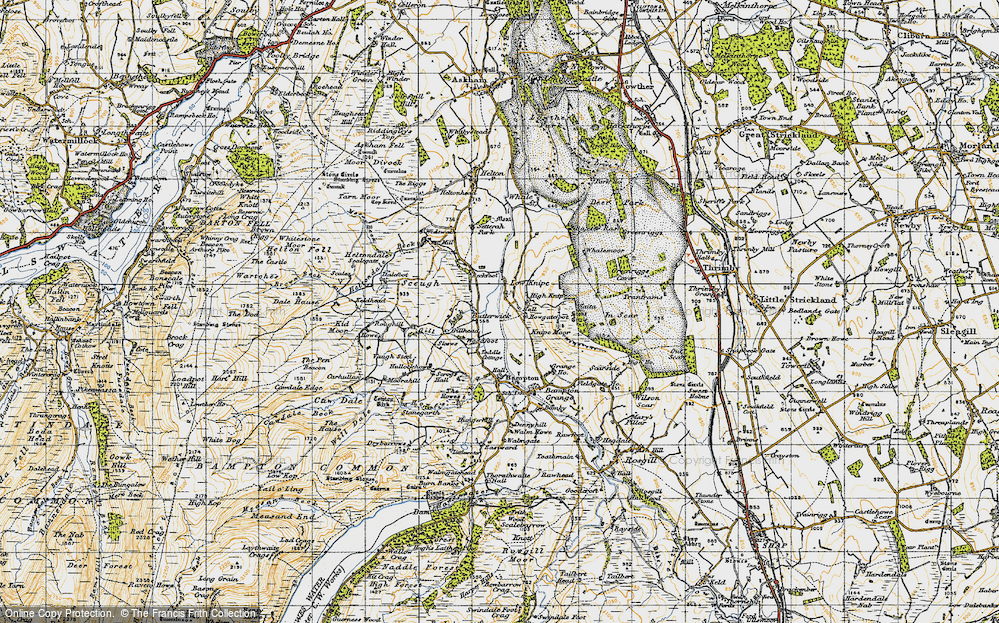 Old Map of Butterwick, 1947 in 1947