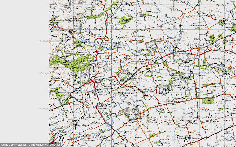 Old Map of Buxley, 1947 in 1947