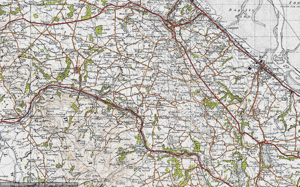 Old Map of Bwlch, 1947 in 1947