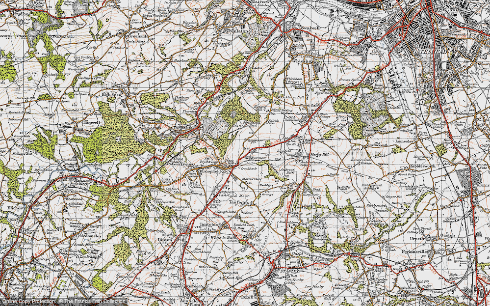 Old Maps of Byermoor, Tyne and Wear Francis Frith