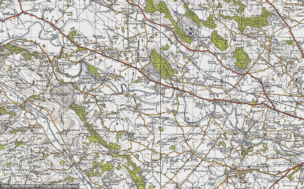 Old Map of Byford, 1947 in 1947