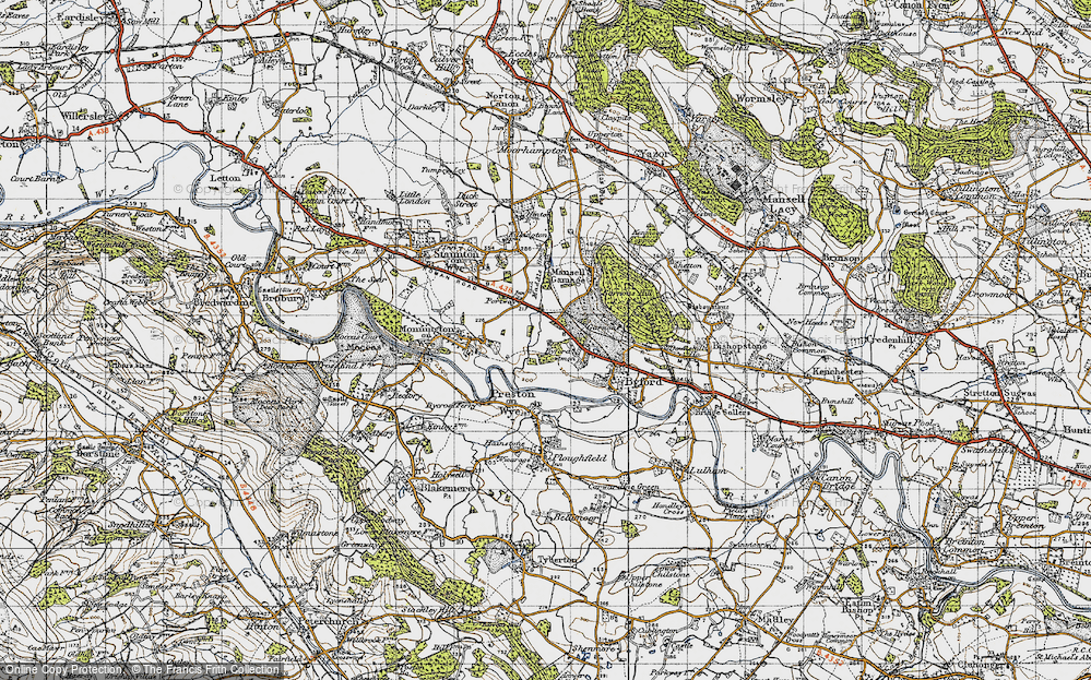 Old Map of Byford Common, 1947 in 1947