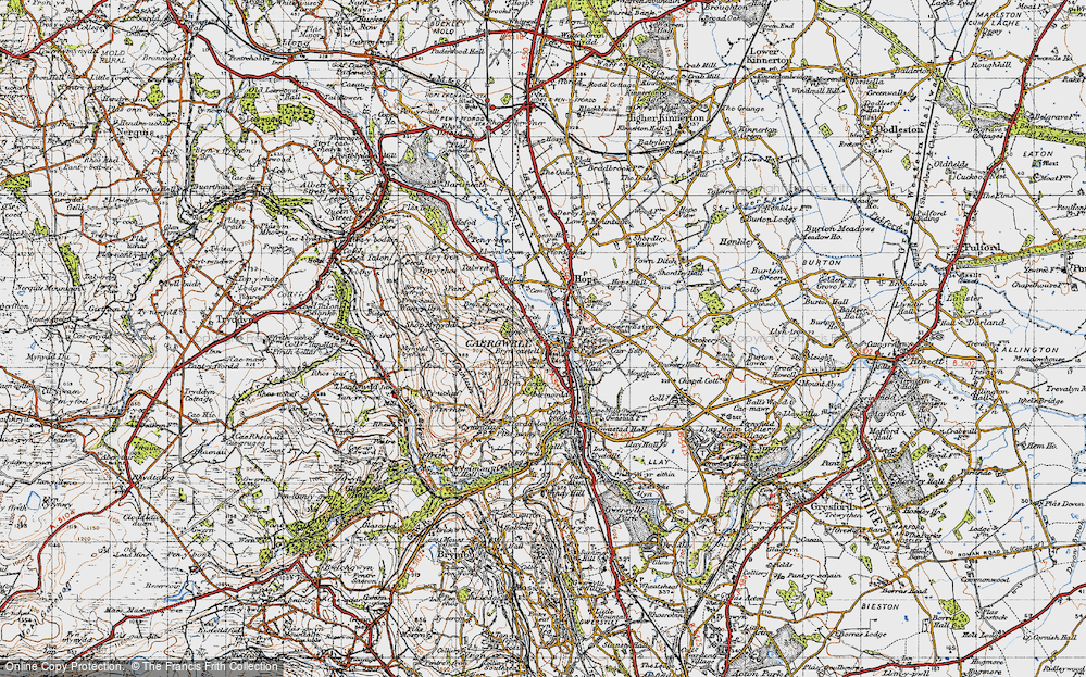 Caergwrle, 1947