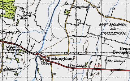 Old map of Camp in 1947