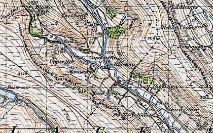 Old map of Blaen-bwch in 1947