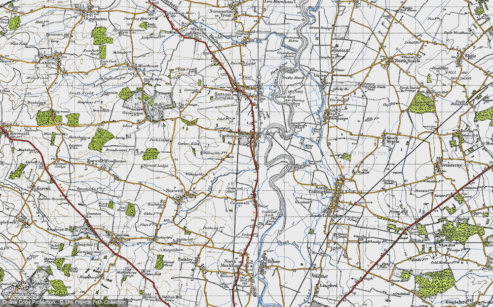 Carlton-on-Trent, 1947