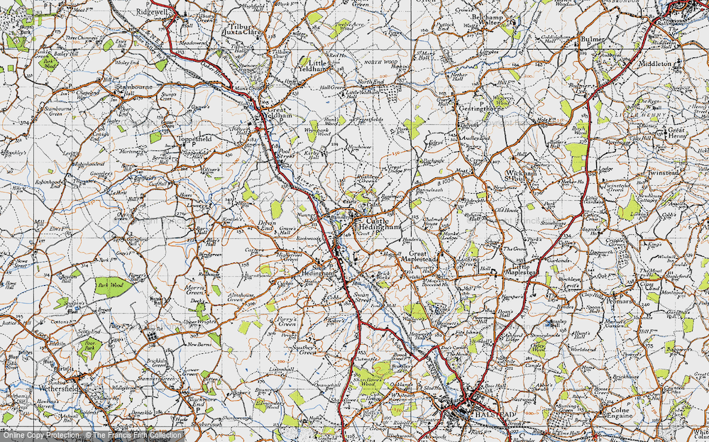 Castle Hedingham, 1946