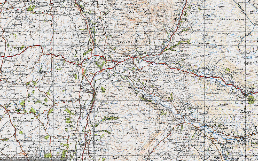 Old Map of Catholes, 1947 in 1947