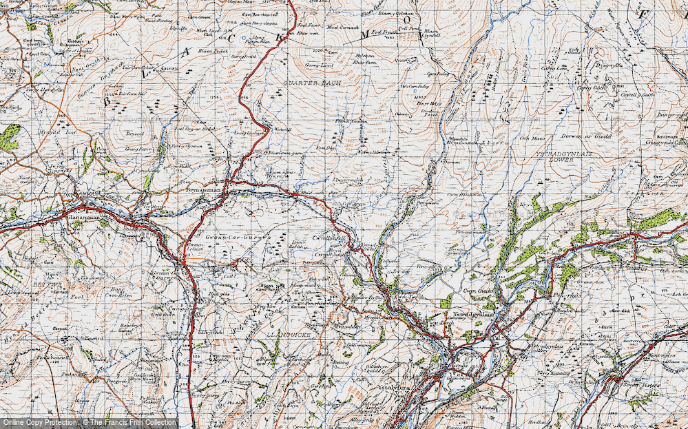 Cefn-bryn-brain, 1947