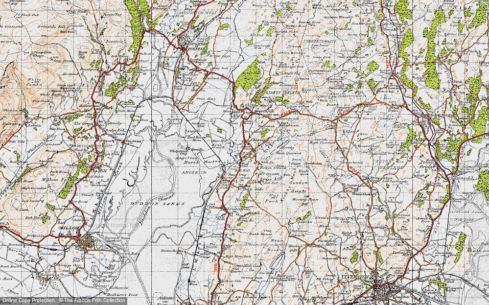 Old Map of Chapels, 1947 in 1947