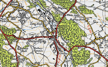 Chapeltown 1947 Npo666674 Index Map 