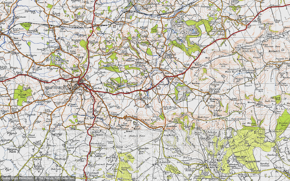 Old Map of Charlton, 1940 in 1940