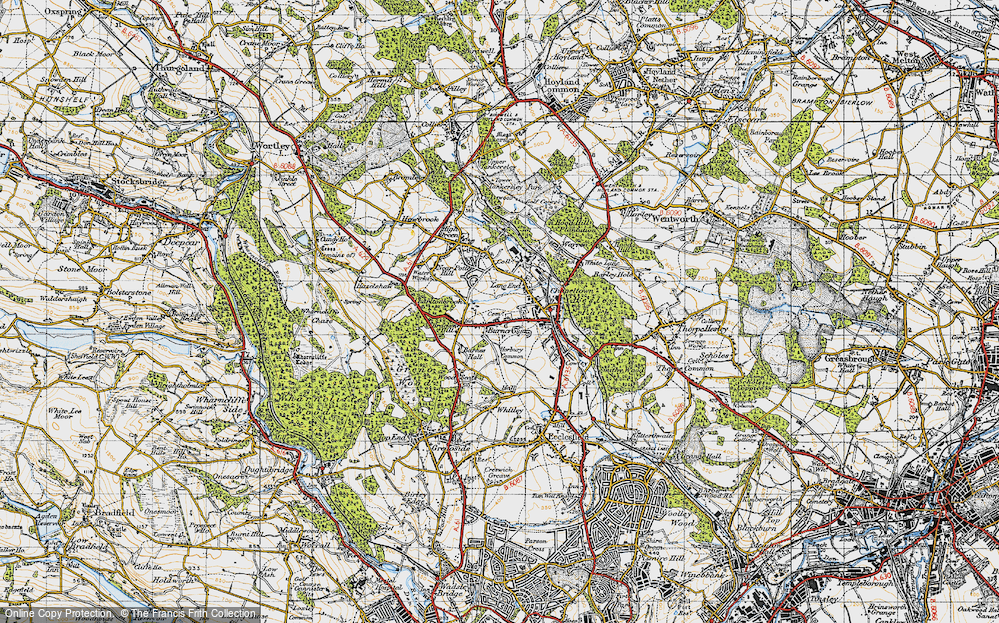 Old Map of Charltonbrook, 1947 in 1947