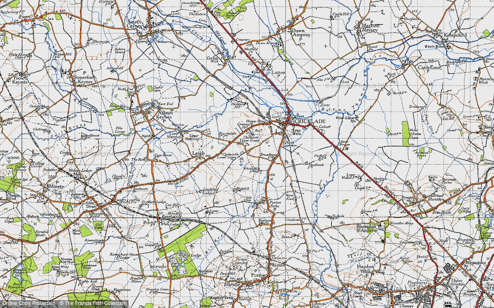 Old Maps of Chelworth Lower Green, Wiltshire - Francis Frith