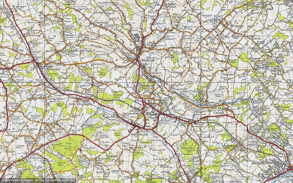 Old Maps Of Chesham Bois Buckinghamshire Francis Frith