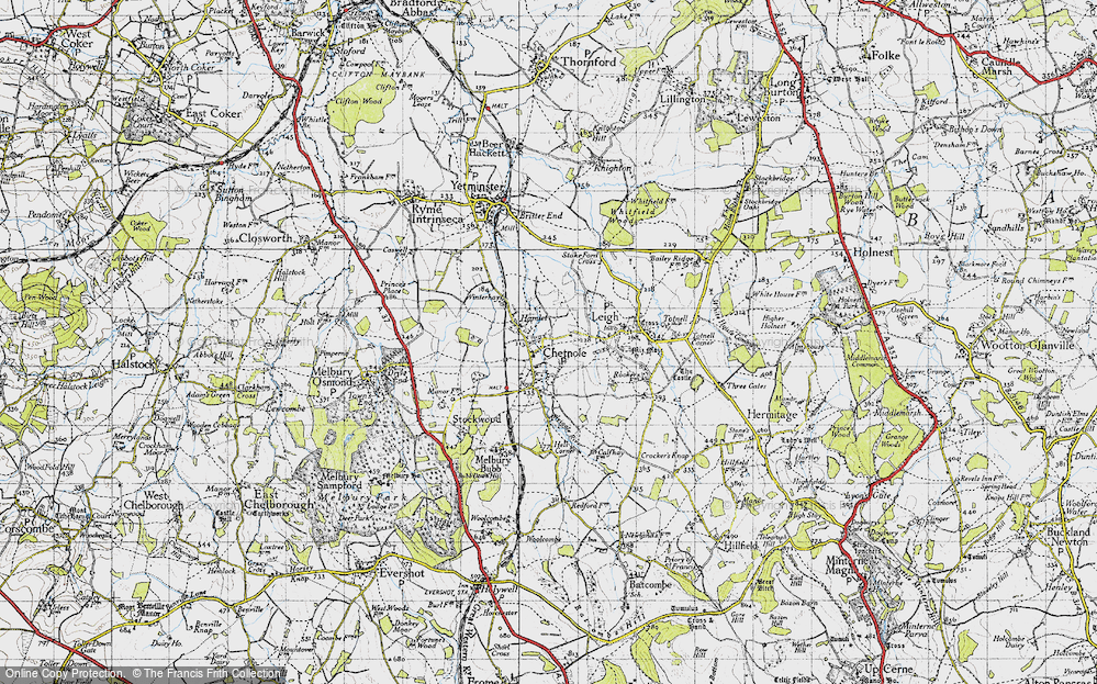 Chetnole, 1945