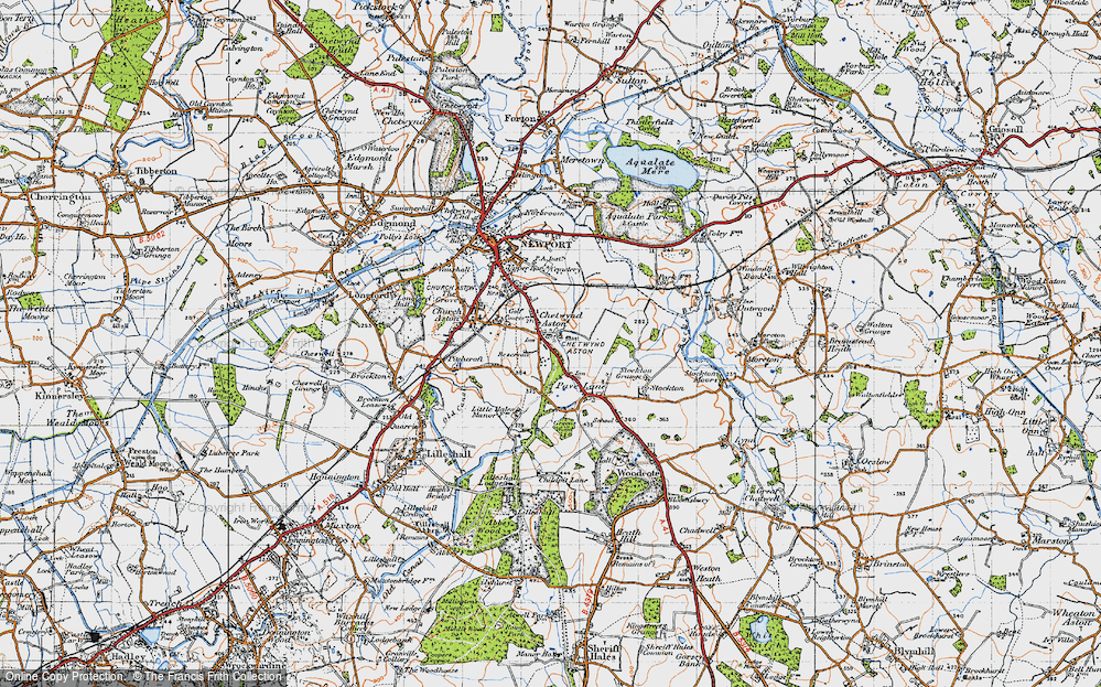 Chetwynd Aston, 1946