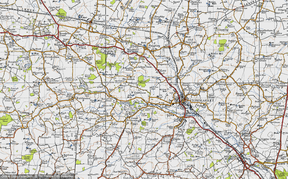 Old Map of Chilton Leys, 1946 in 1946