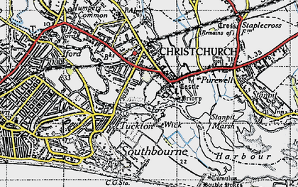 Christchurch 1940 Npo668258 Index Map 