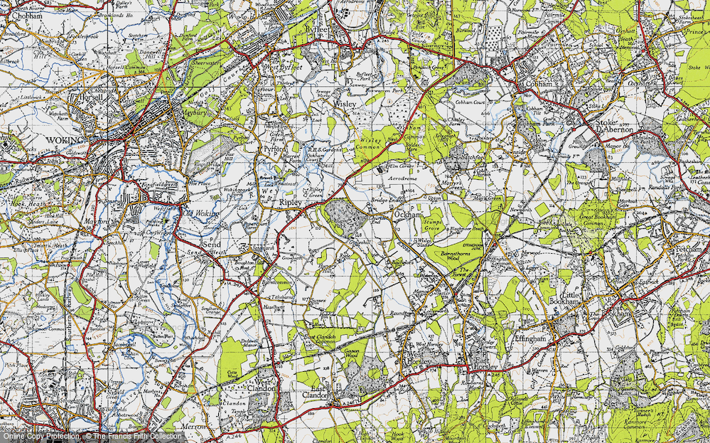 Old Map of Church End, 1940 in 1940