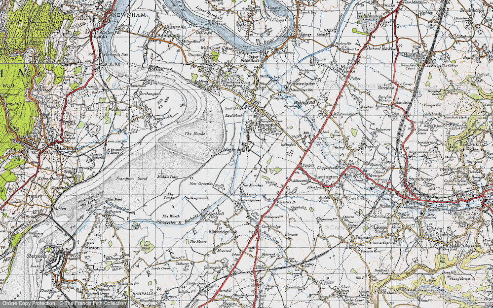 Old Map of Church End, 1946 in 1946