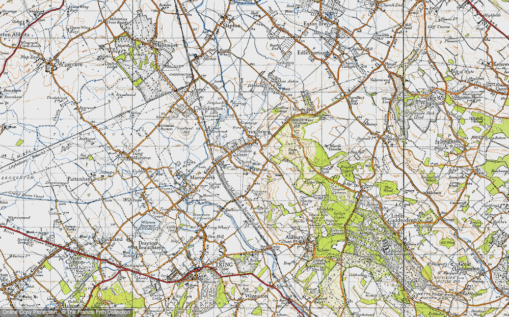 Old Map of Church End, 1946 in 1946