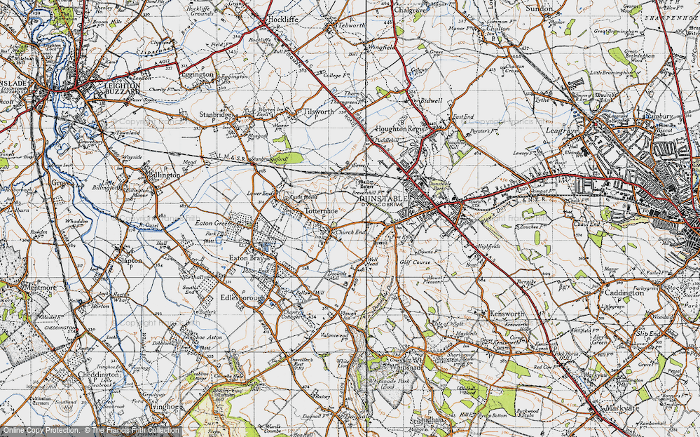 Old Map of Church End, 1946 in 1946