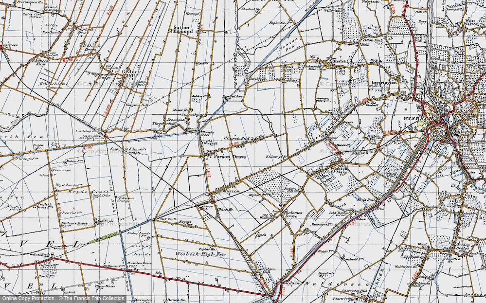 Old Map of Church End, 1946 in 1946