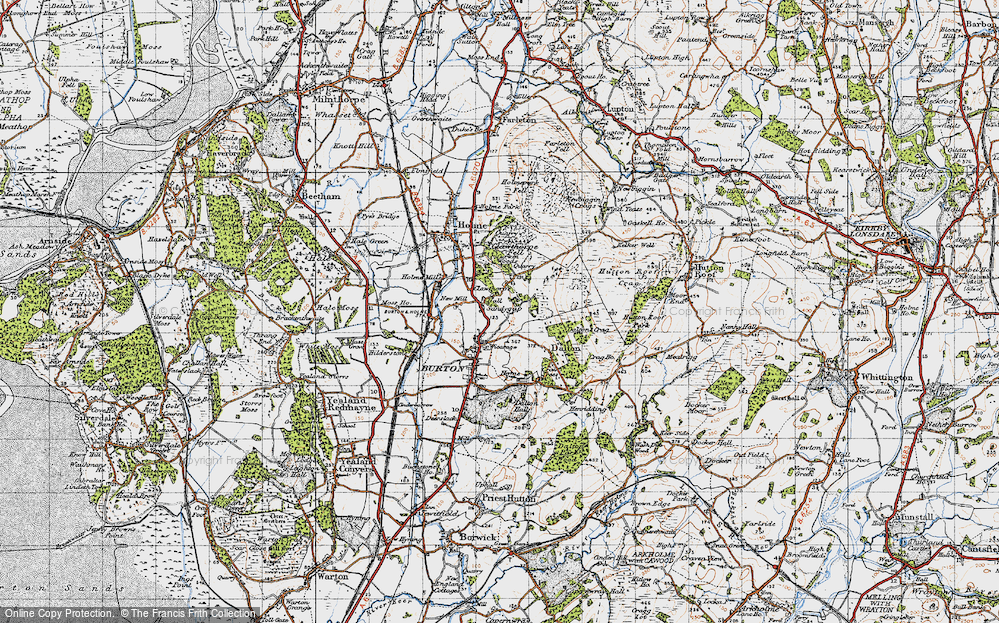 Old Map of Clawthorpe, 1947 in 1947