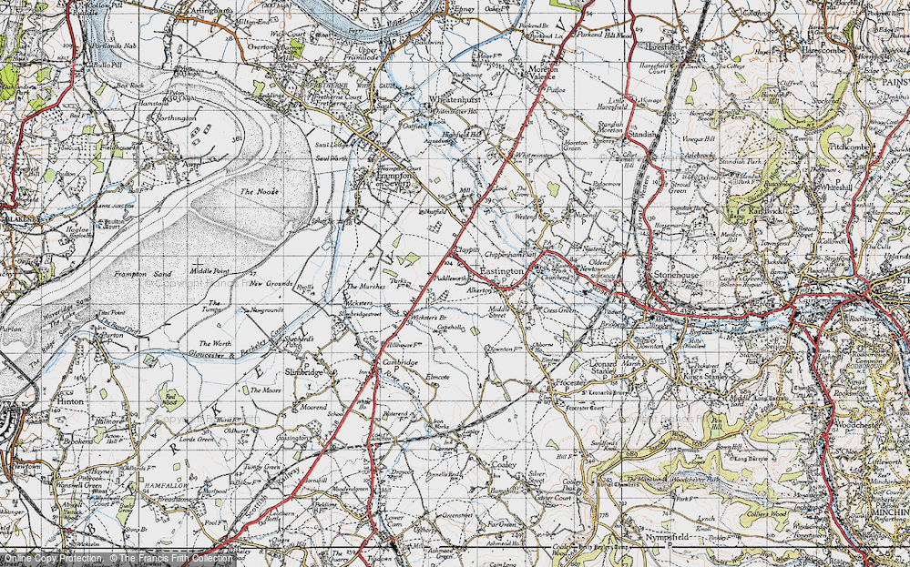 Old Map of Claypits, 1946 in 1946