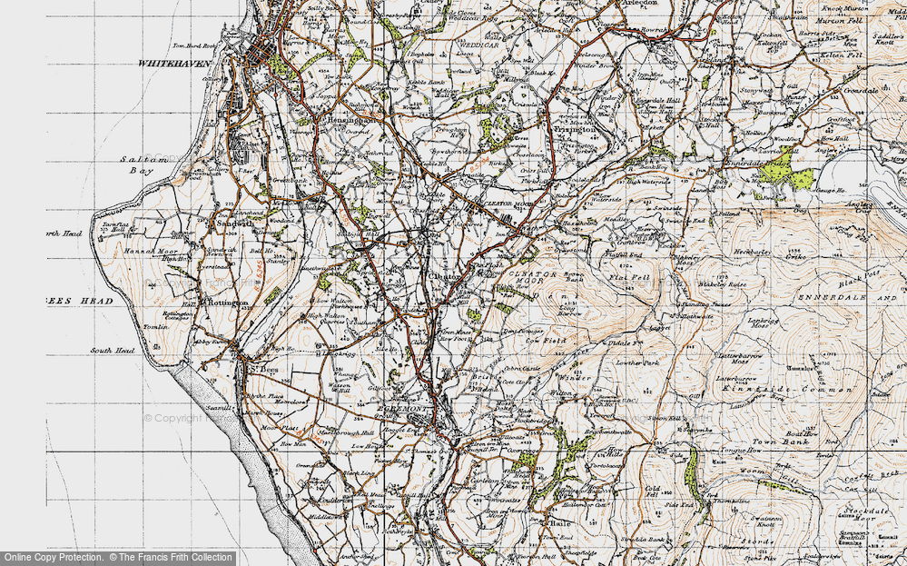 Old Map of Cleator, 1947 in 1947