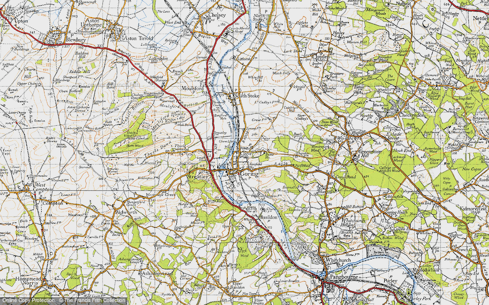 Old Map of Cleeve, 1947 in 1947