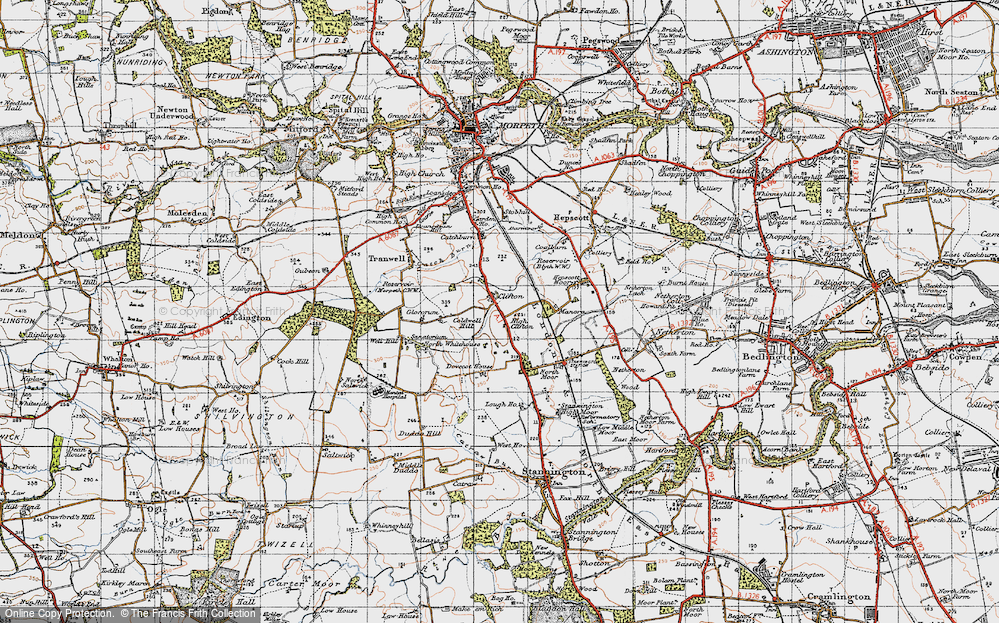 Old Map of Clifton, 1947 in 1947