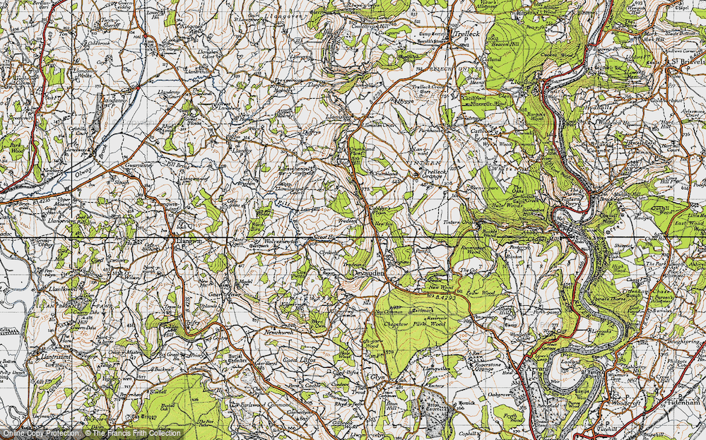 Old Map of Cobbler's Plain, 1946 in 1946