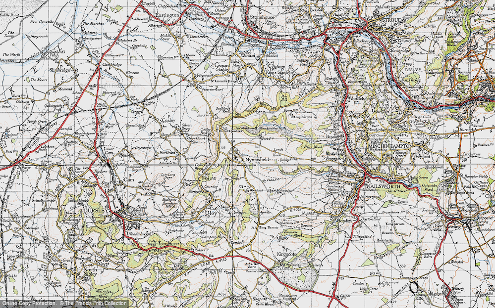 Old Map of Cockadilly, 1946 in 1946