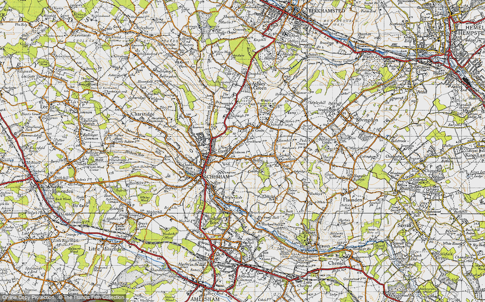 Old Map of Codmore, 1946 in 1946