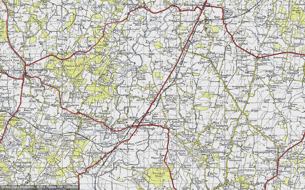 Old Map of Codmore Hill, 1940 in 1940