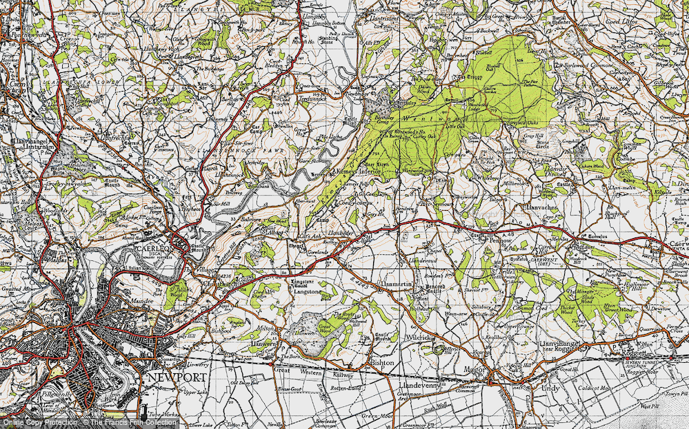 Coed-y-caerau, 1946