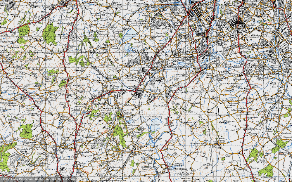 Cofton Common, 1947