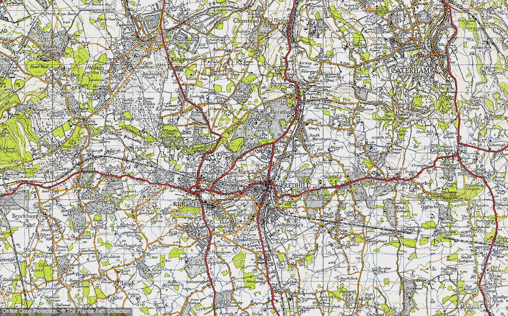 Old Map of Coles Meads, 1940 in 1940