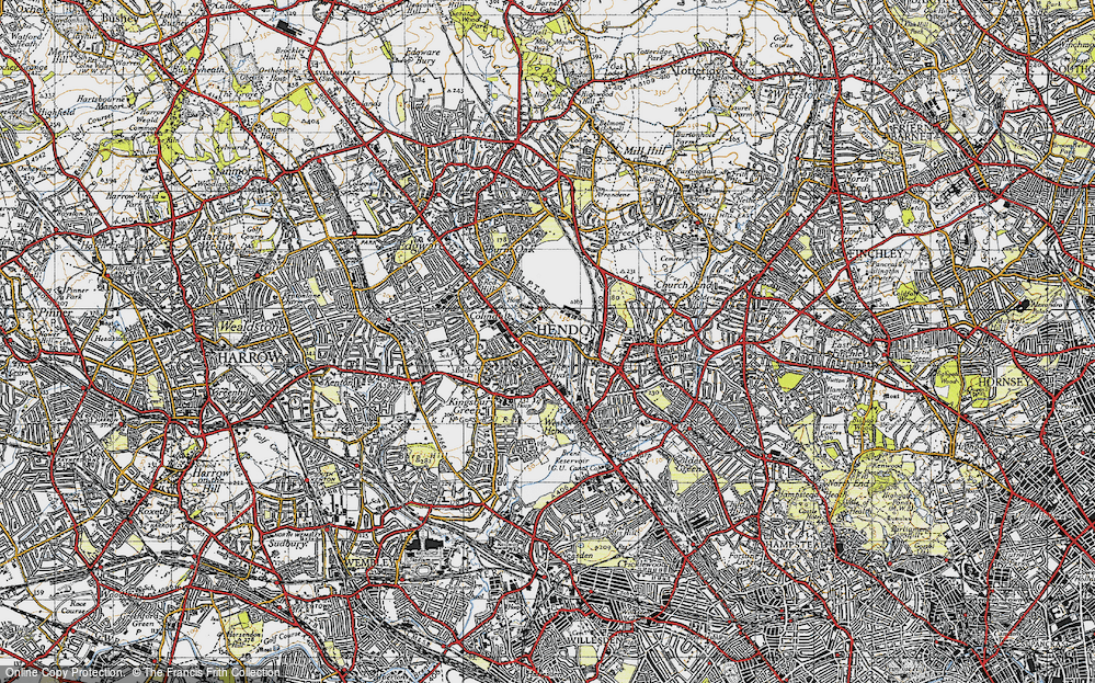 Colindale, 1945