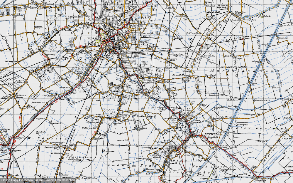 Old Map of Collett's Br, 1946 in 1946