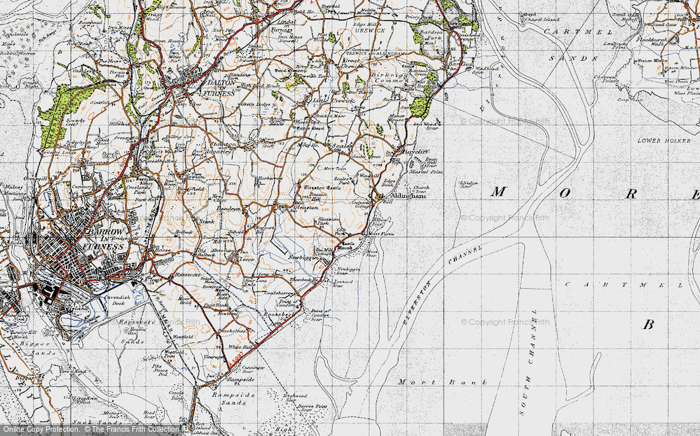 Old Map of Colt Park, 1947 in 1947